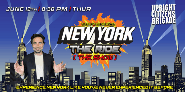Livestream - 06/12/2025 8:30 pm - NY - The Digi-verse presents "New York The Ride The Show